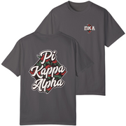 Grey Pi Kappa Alpha Graphic T-Shirt | Aloha