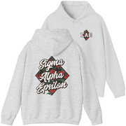 grey Sigma Alpha Epsilon Graphic Hoodie | Aloha