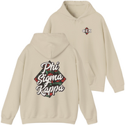 Ivory Phi Sigma Kappa Graphic Hoodie | Aloha