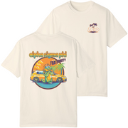 Ivory Alpha Sigma Phi Graphic T-Shirt | Cool Croc