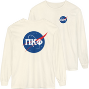 ivory Pi Kappa Phi Graphic Long Sleeve | Nasa 2.0