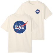 Ivory Sigma Alpha Epsilon Graphic T-Shirt | Nasa 2.0