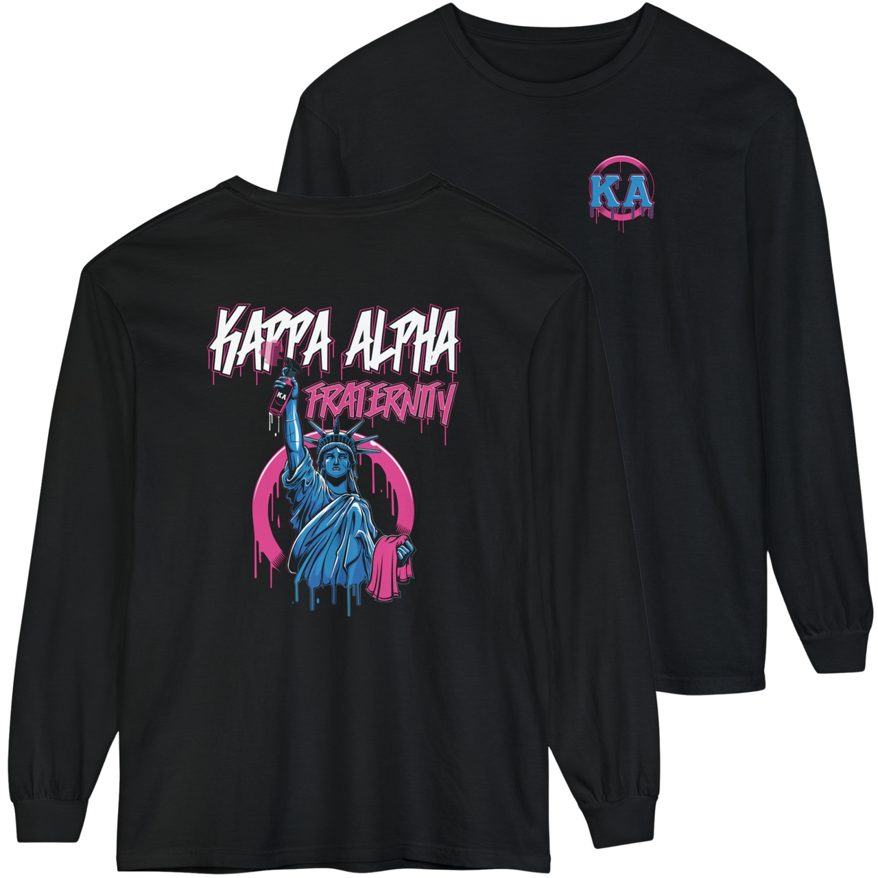 Kappa Alpha Graphic Long Sleeve | Liberty Rebel