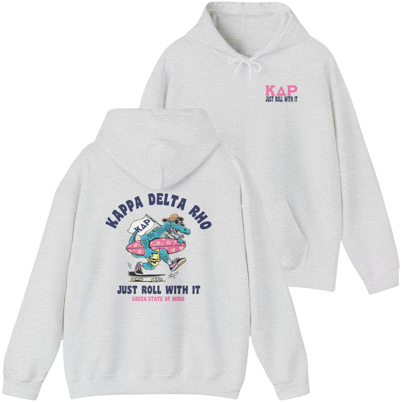 Kappa Delta Rho Graphic Hoodie | Alligator Skater