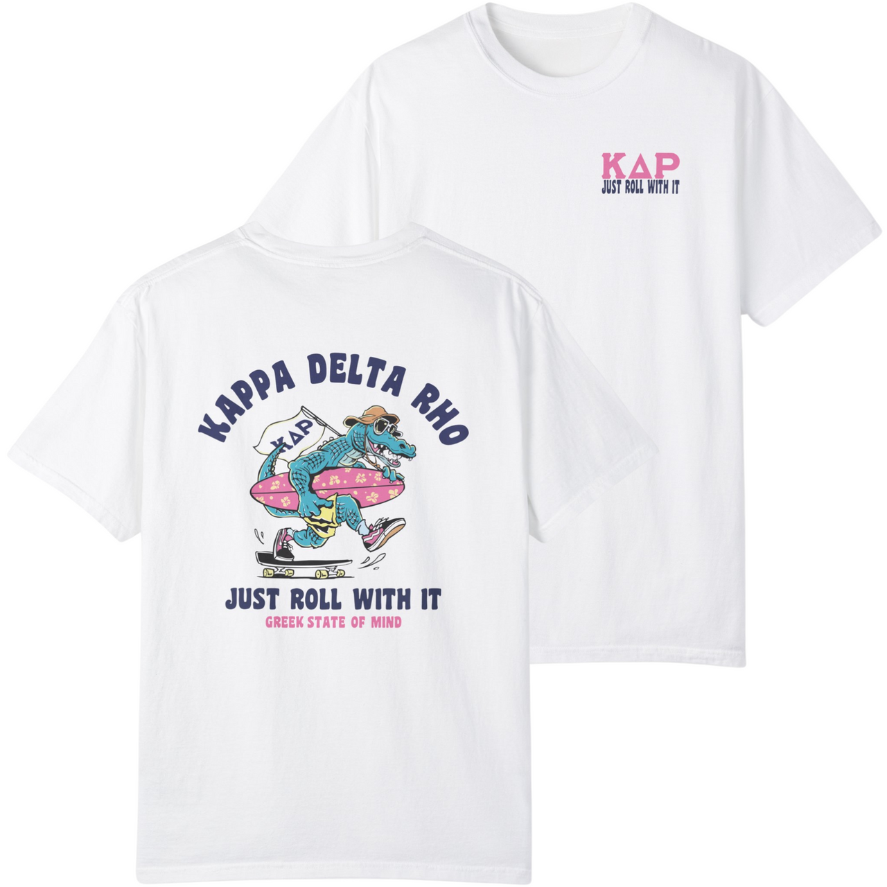 Kappa Delta Rho Graphic T-Shirt | Alligator Skater
