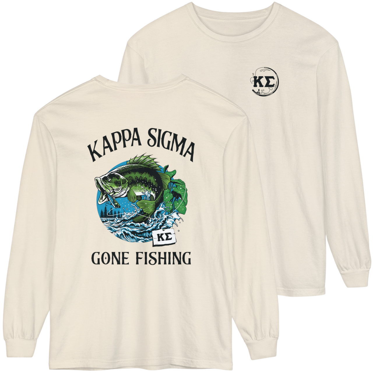 Kappa Sigma Graphic Long Sleeve | Gone Fishing