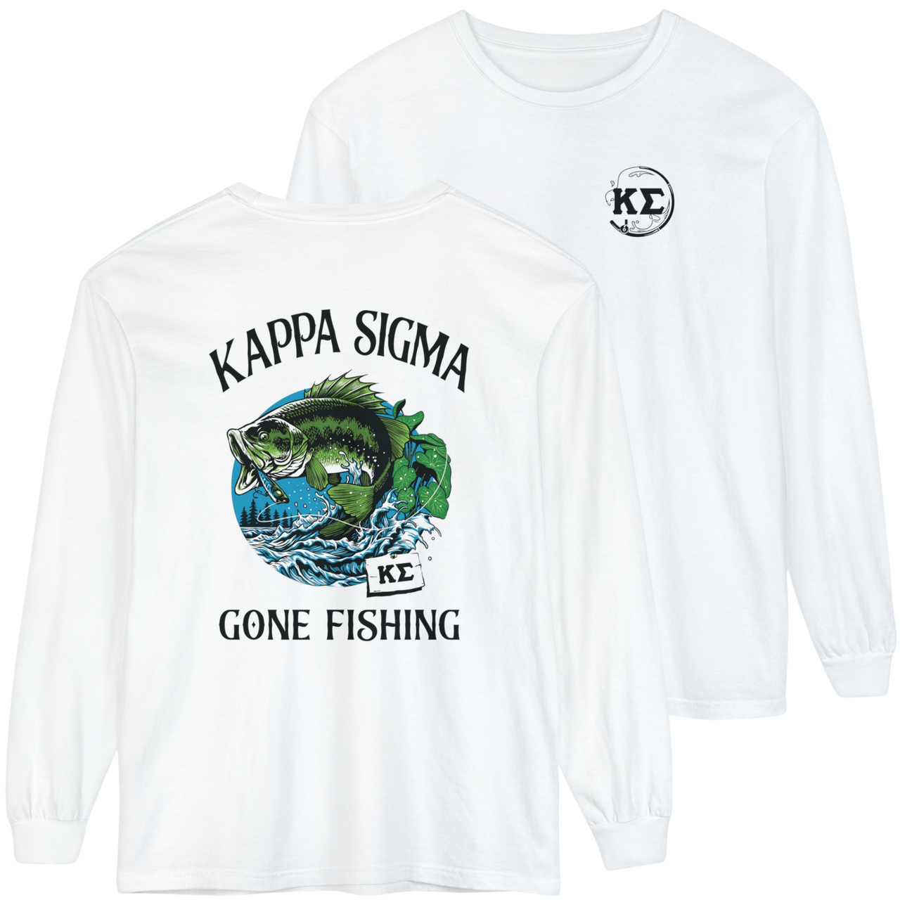 Kappa Sigma Graphic Long Sleeve | Gone Fishing