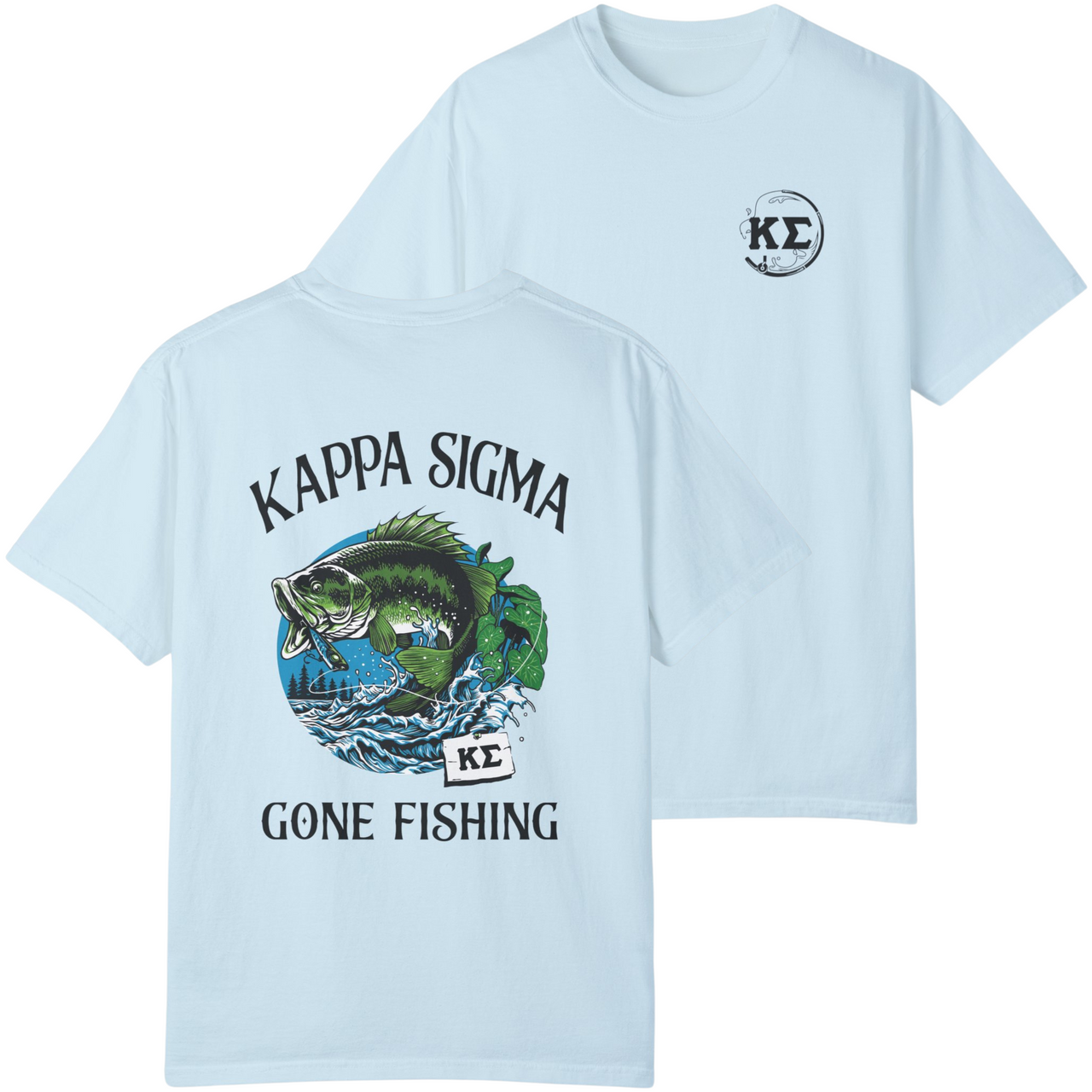 Kappa Sigma Graphic T-Shirt | Gone Fishing