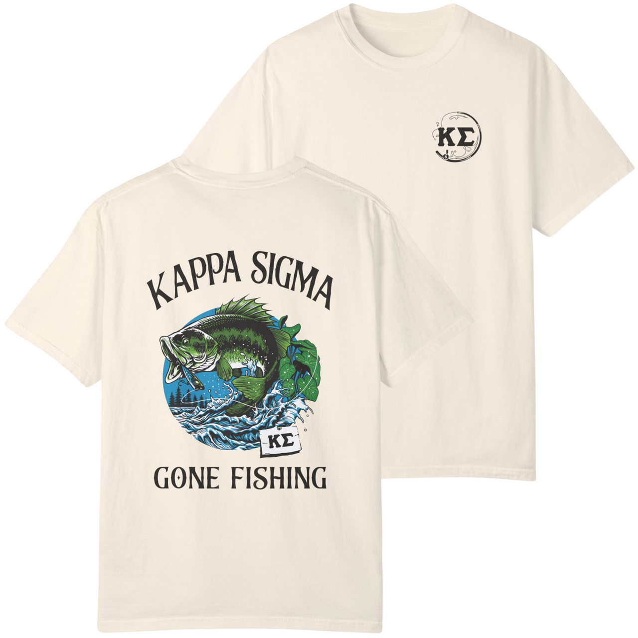 Kappa Sigma Graphic T-Shirt | Gone Fishing