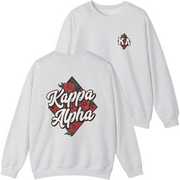 grey Kappa Alpha Graphic Long Sleeve | Aloha