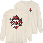 Ivory Kappa Alpha Graphic Long Sleeve | Aloha