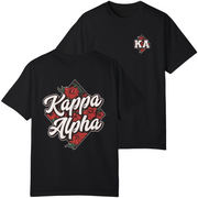 Black Kappa Alpha Graphic T-Shirt | Aloha