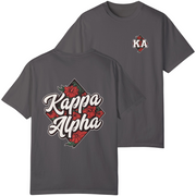 Grey Kappa Alpha Graphic T-Shirt | Aloha