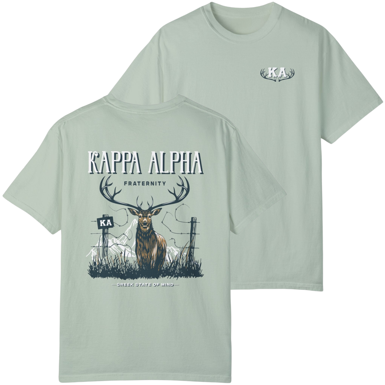 Kappa Alpha Graphic T-Shirt | Big Buck