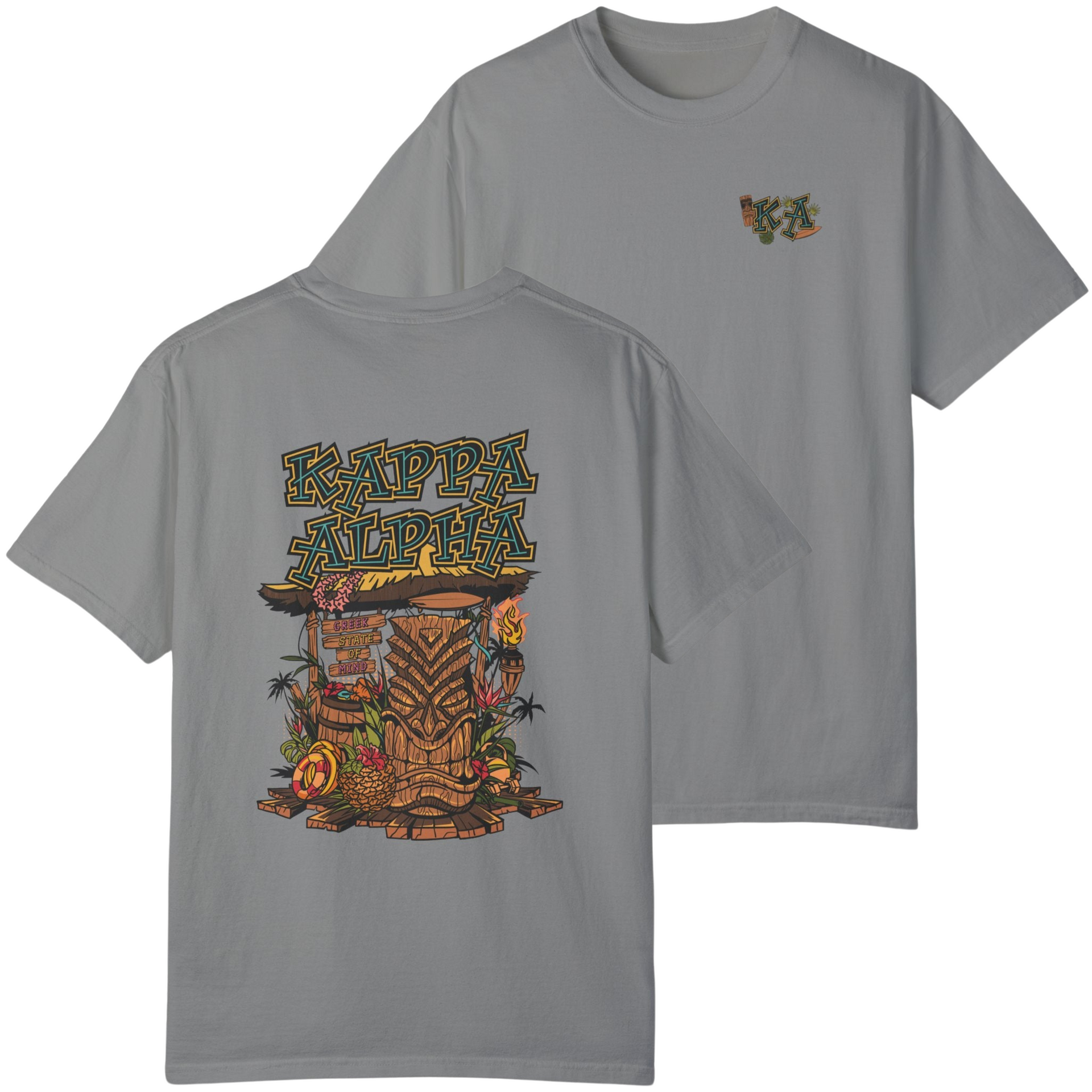 Granite Kappa Alpha Graphic T-Shirt | Tiki Time