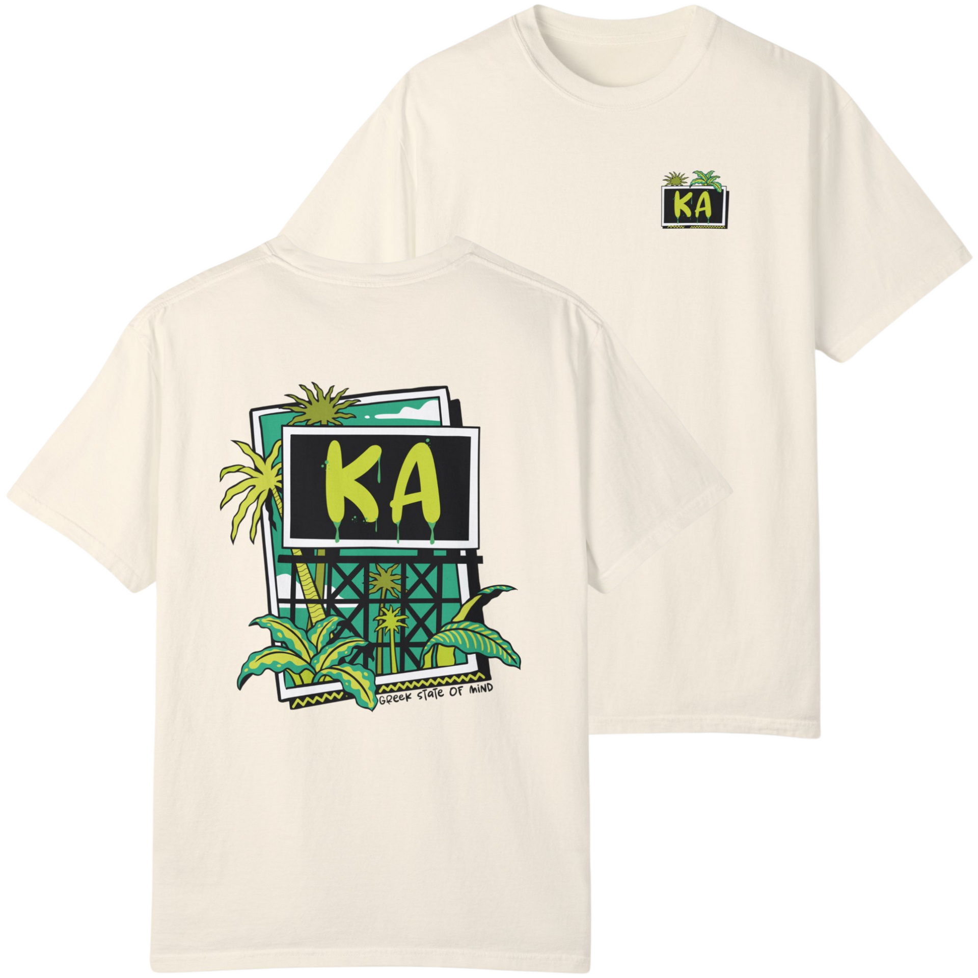 Ivory Kappa Alpha Graphic T-Shirt 