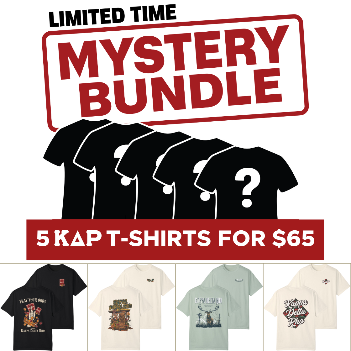 Kappa Delta Rho Mystery Bundle – 5 Surprise Items for $65