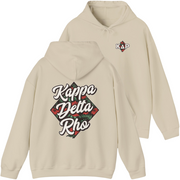 ivory Kappa Delta Rho Graphic Hoodie | Aloha