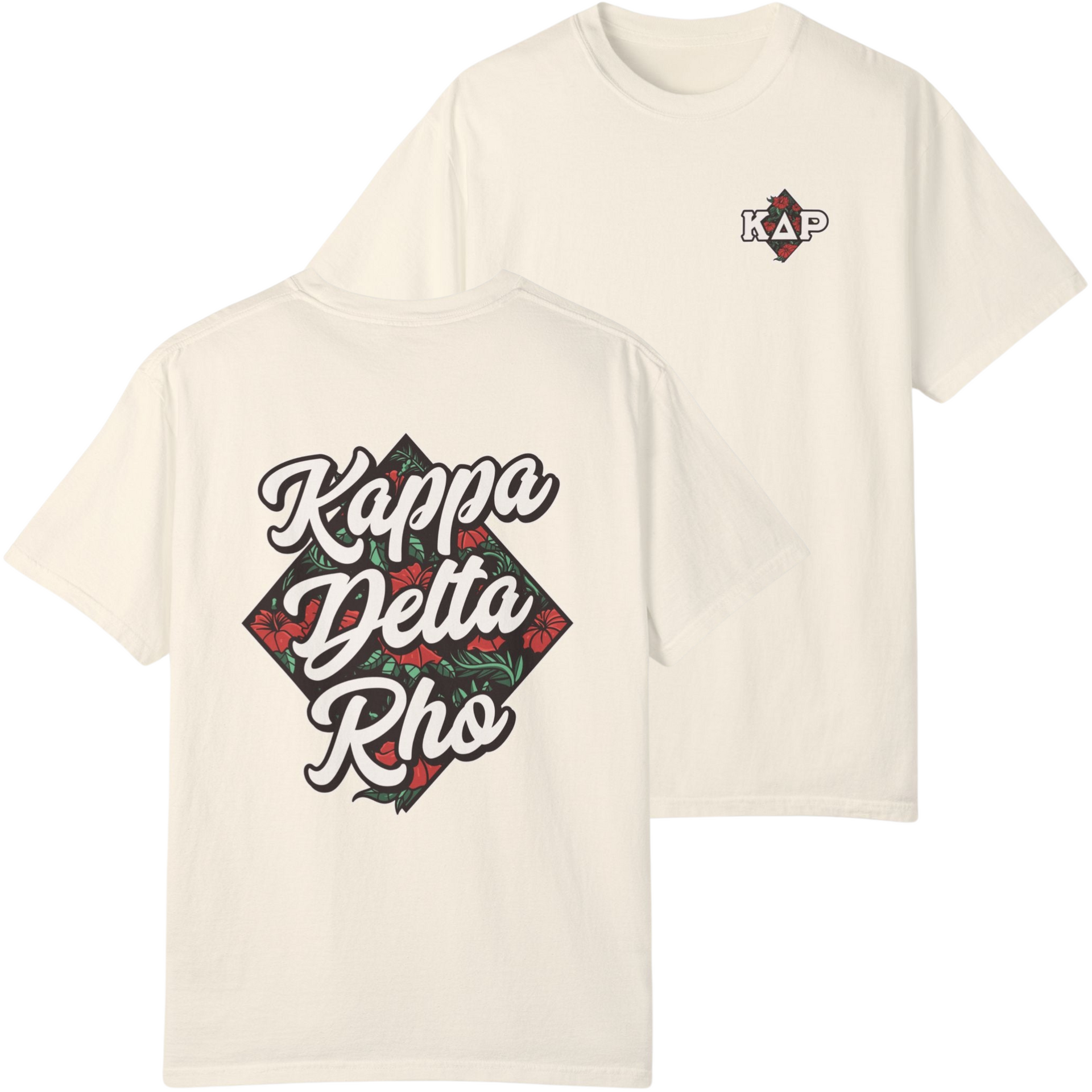 Ivory Kappa Delta Rho Graphic T-Shirt | Aloha