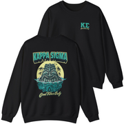 black Kappa Sigma Graphic Crewneck Sweatshirt 