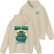 ivory Kappa Sigma Graphic Hoodie 