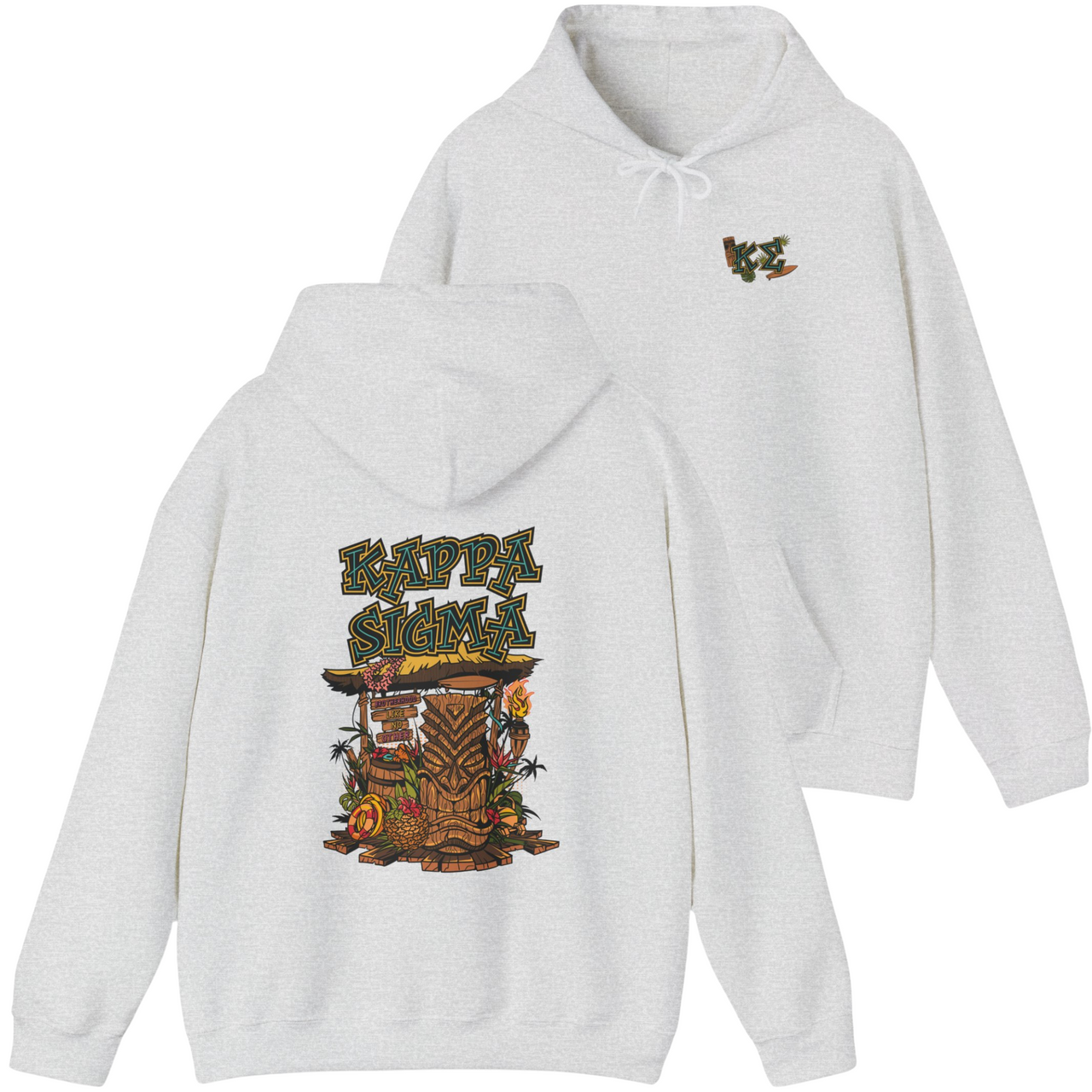 Kappa Sigma Graphic Hoodie | Tiki Time