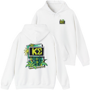 White Kappa Sigma Graphic Hoodie 