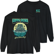 black Kappa Sigma Graphic Long Sleeve