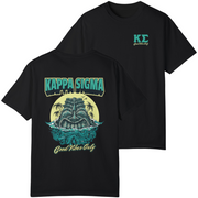 black Kappa Sigma Graphic T-Shirt | Good Vibes Only