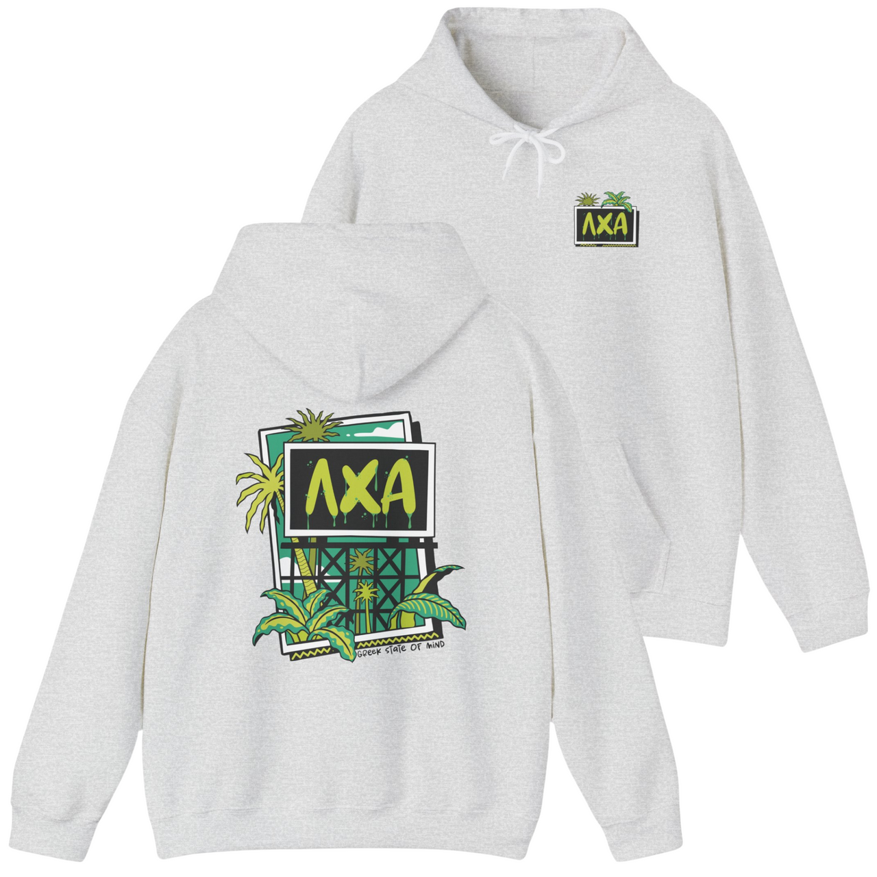 Lambda Chi Alpha Graphic Hoodie | Tropical Billboard