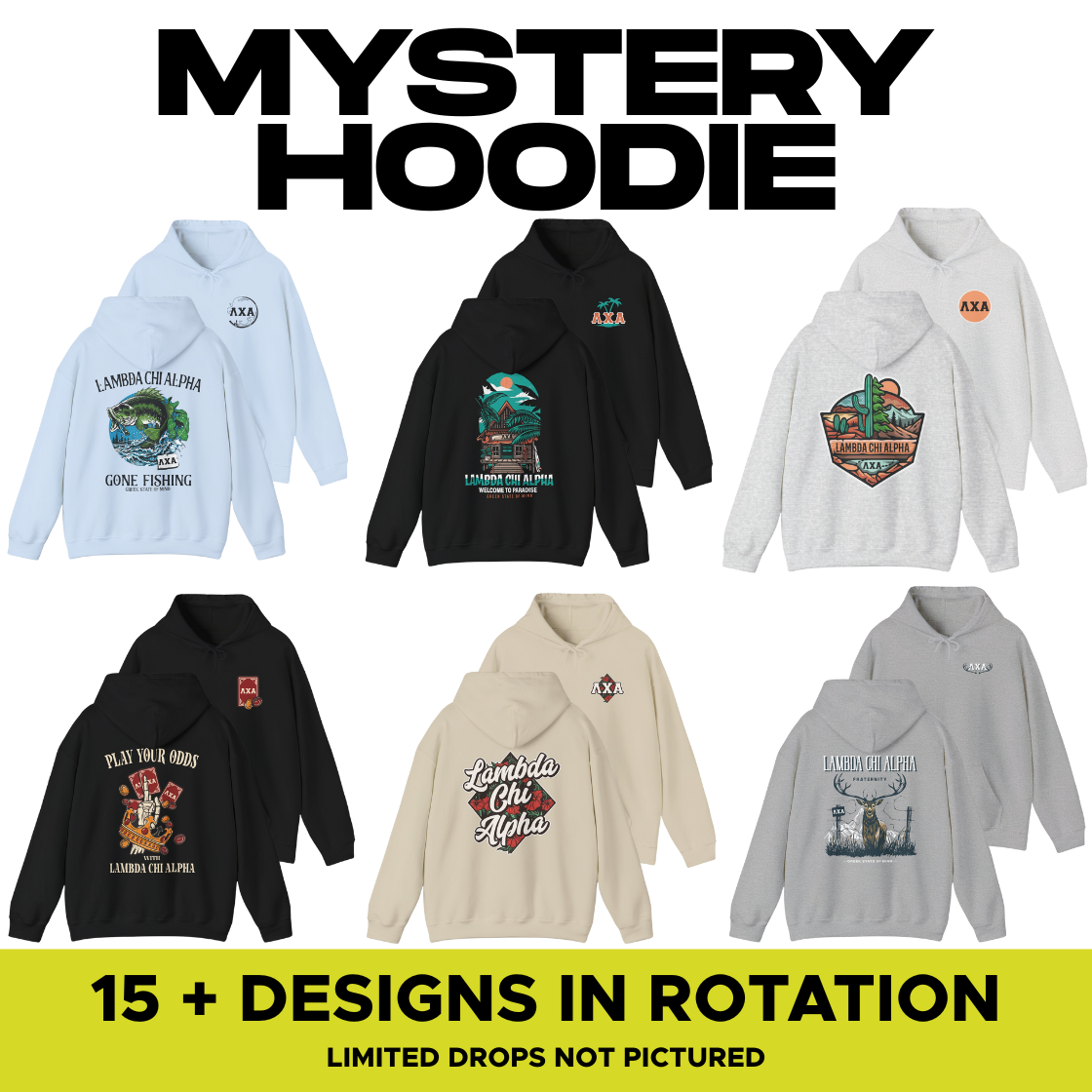 Lambda Chi Alpha Mystery Hoodie Sale