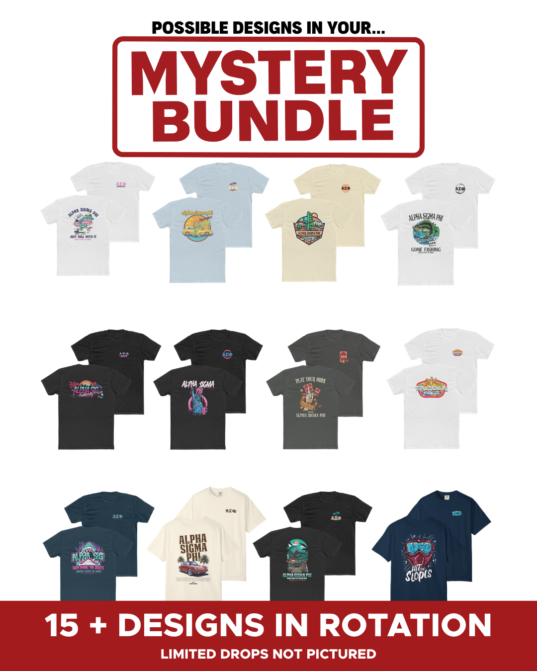 Alpha Sigma Phi Mystery Bundle – 5 Surprise Items for $65