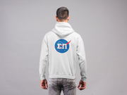 Sigma Pi Graphic Hoodie | Nasa 2.0 | Sigma Pi Apparel and Merchandise model 