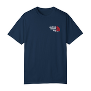 Navy Alpha Sigma Phi Graphic T-Shirt | The North LC