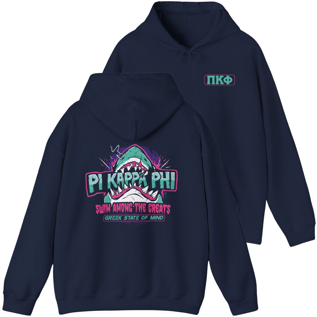Pi Kappa Phi Graphic Hoodie | The Deep End