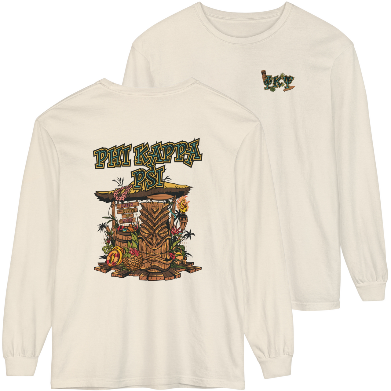 Phi Kappa Psi Graphic Long Sleeve | Tiki Time