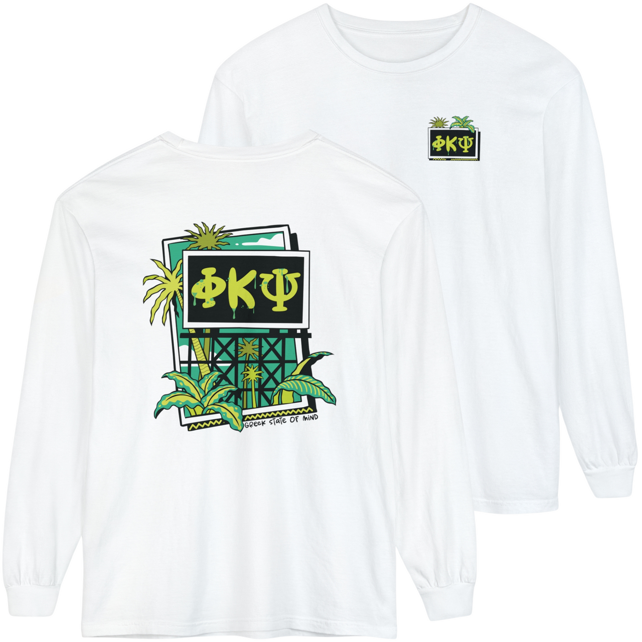 Phi Kappa Psi Graphic Long Sleeve | Tropical Billboard