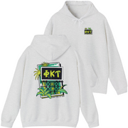 grey Phi Kappa Tau Graphic Hoodie | Tropical Billboard