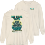 ivory Phi Delta Theta Graphic Long Sleeve | Good Vibes Only