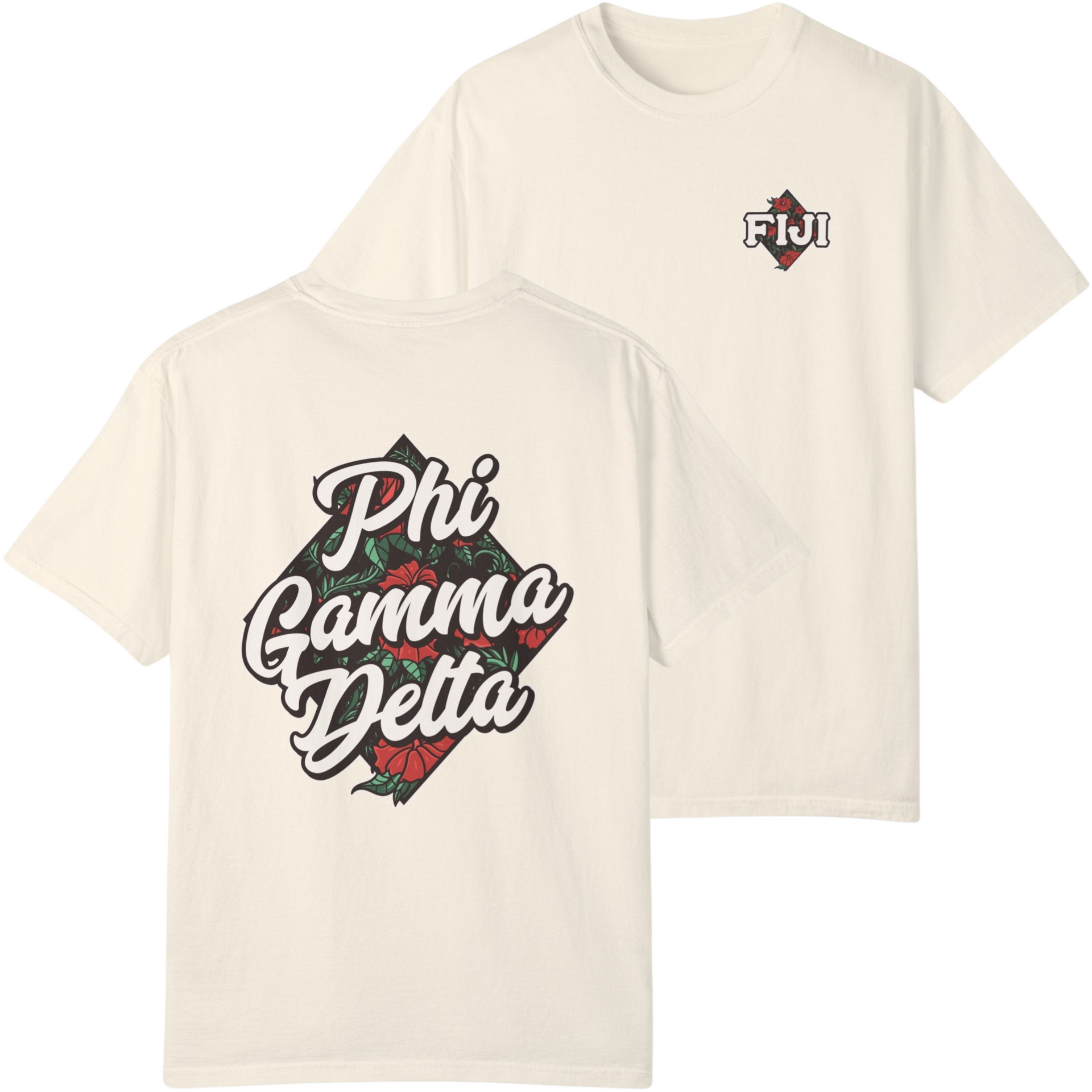 Ivory Phi Gamma Delta Graphic T-Shirt | Aloha