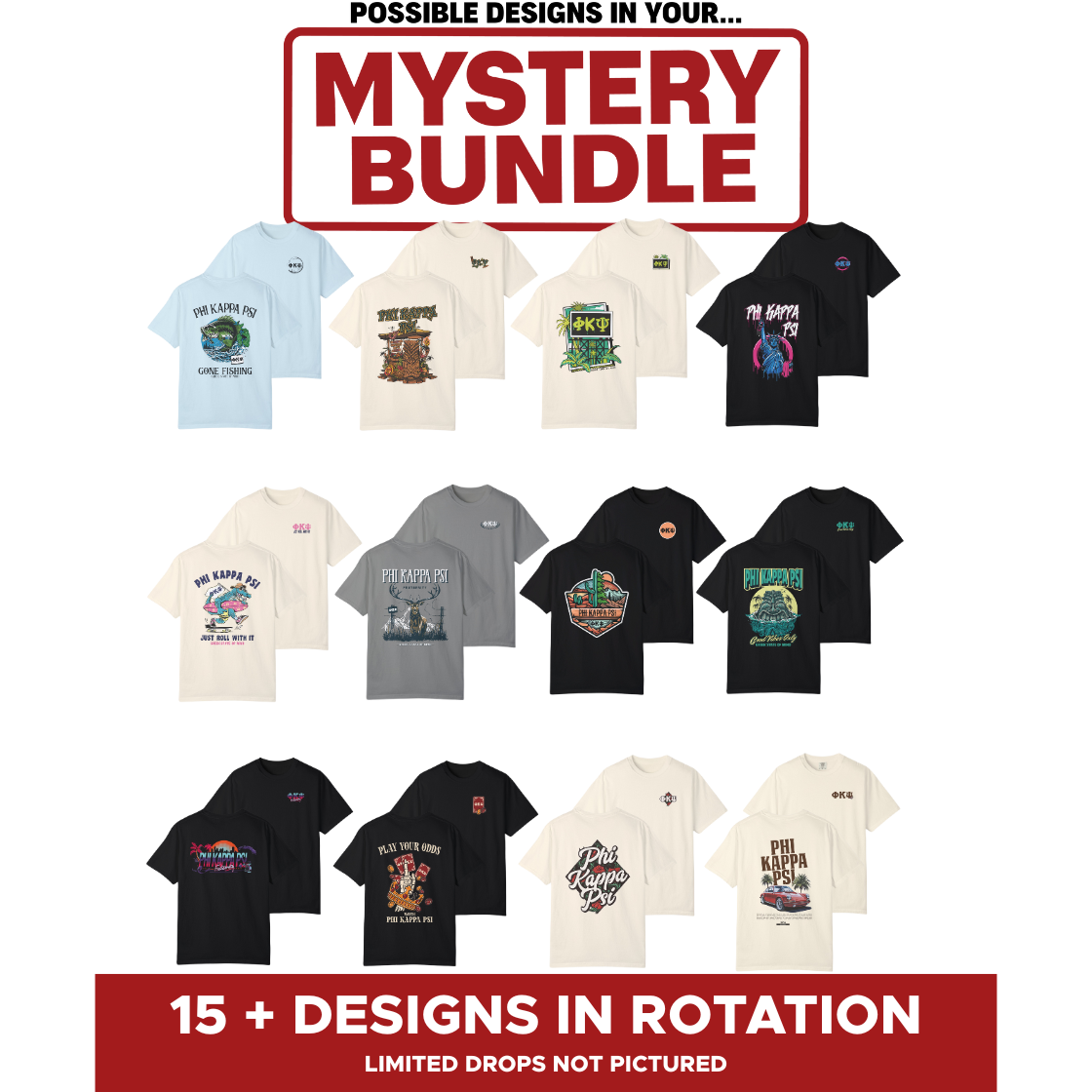 Phi Kappa Psi Mystery Bundle – 5 Surprise Items for $65