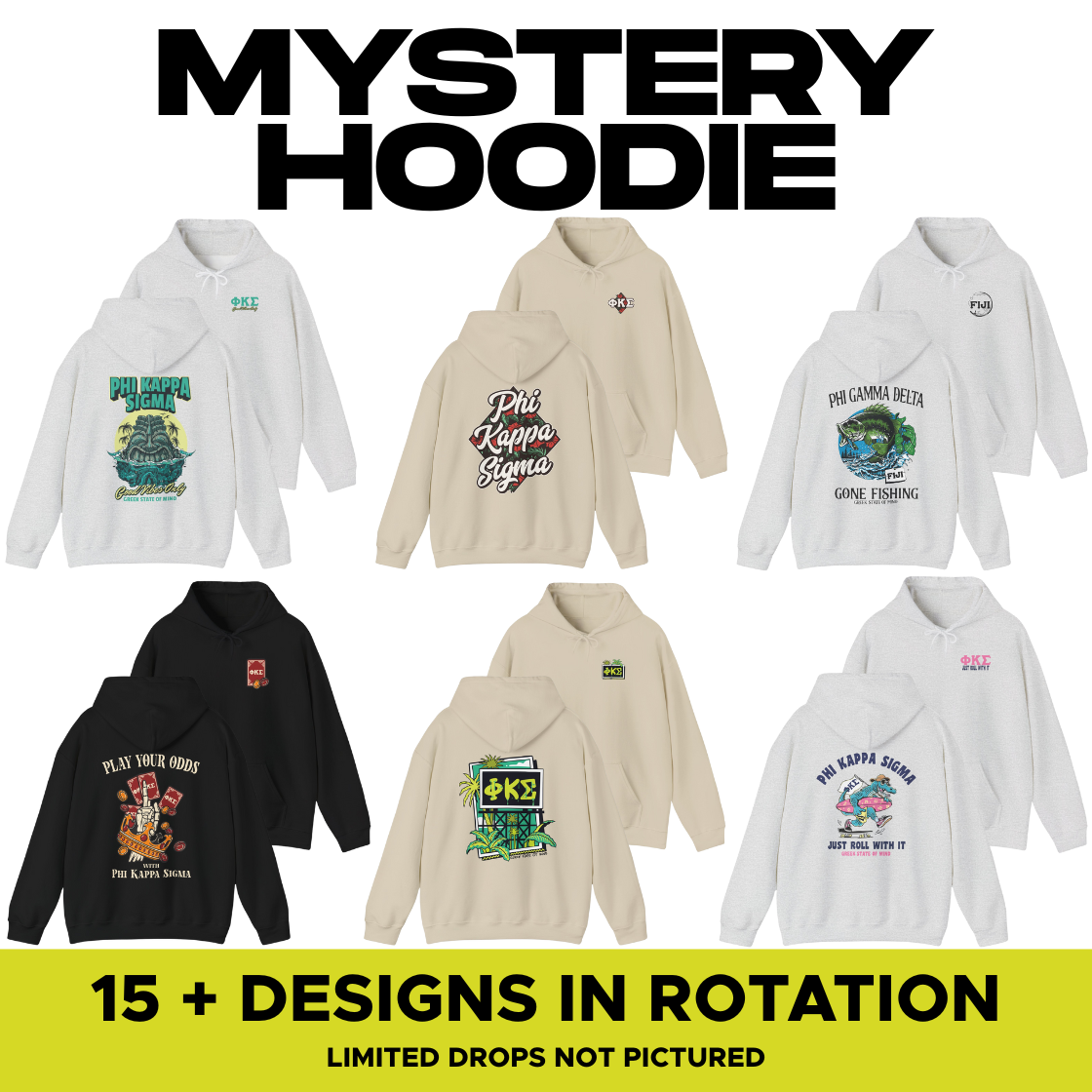 Phi Kappa Sigma Mystery Hoodie Sale
