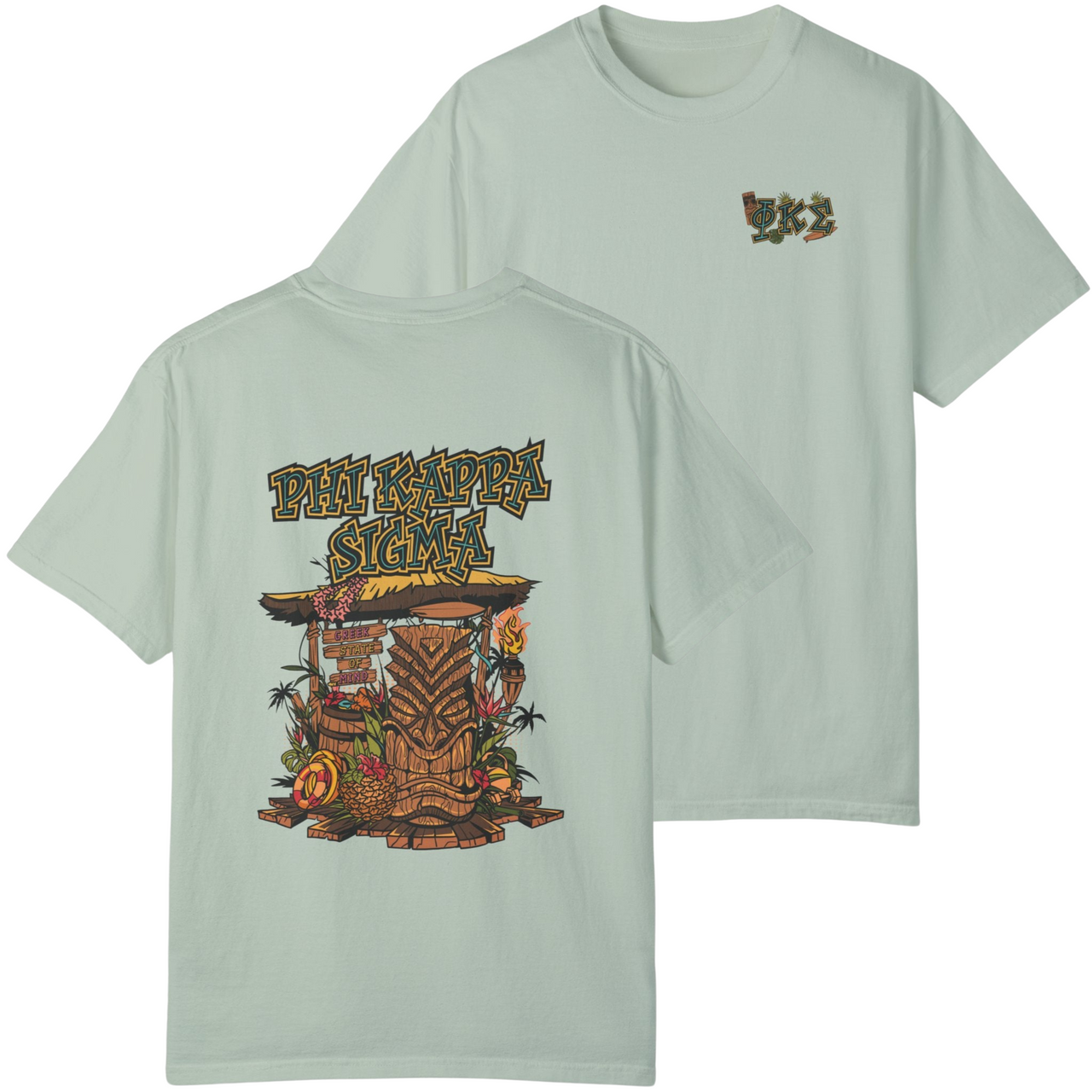 Phi Kappa Sigma Graphic T-Shirt | Tiki Time