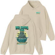 ivory Phi Kappa Tau Graphic Hoodie | Good Vibes Only