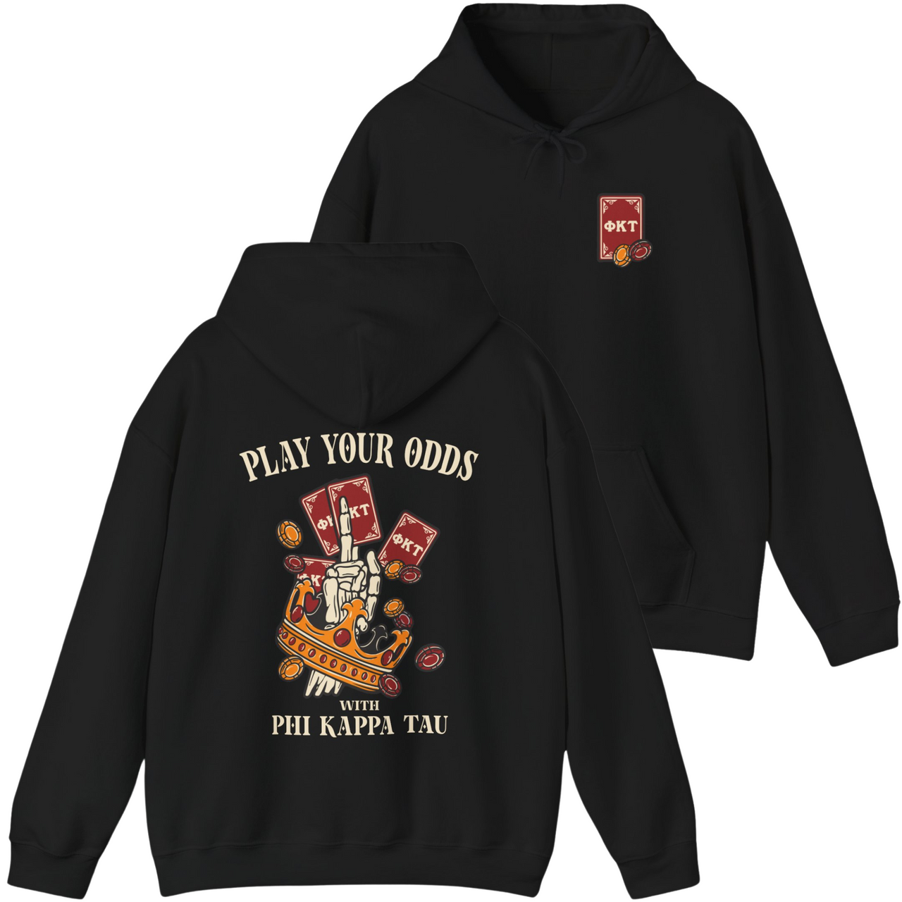 Phi Kappa Tau Graphic Hoodie | Play Your Odds