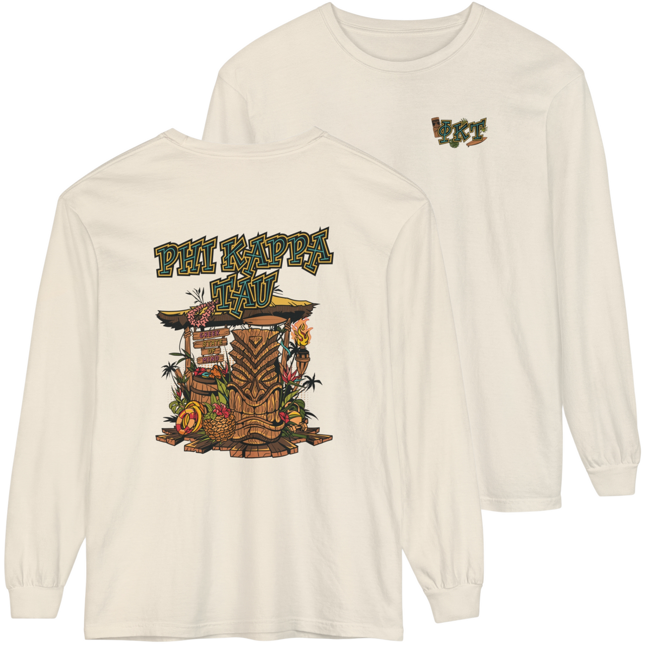 Phi Kappa Tau Graphic Long Sleeve | Tiki Time