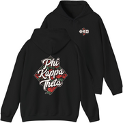 Black Phi Kappa Theta Graphic Hoodie | Aloha