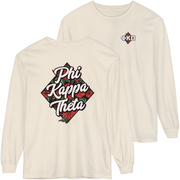 Ivory Phi Kappa Theta Graphic Long Sleeve | Aloha