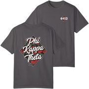 Grey Phi Kappa Theta | Aloha Graphic T-Shirt