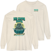 ivory Phi Kappa Theta Graphic Long Sleeve | Good Vibes Only